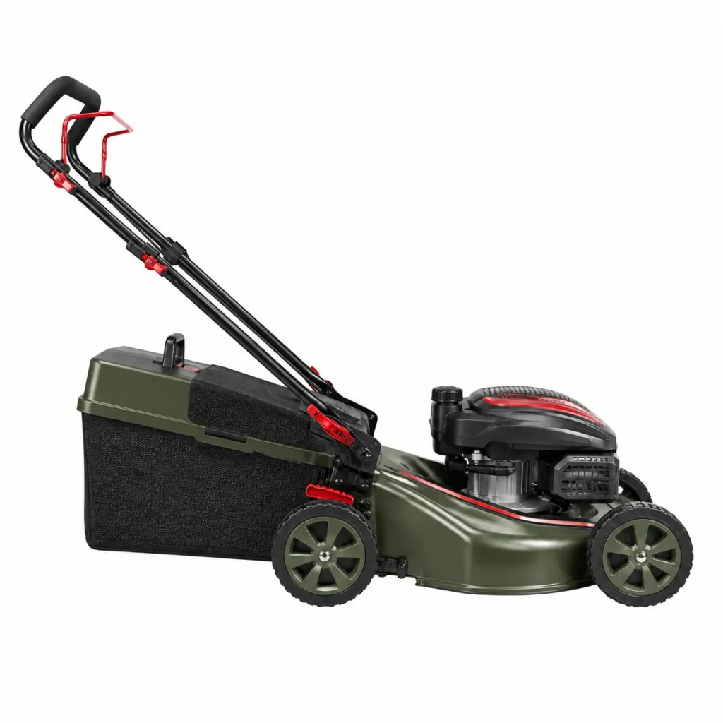 mowzia lawn mower with rear grass catcher2